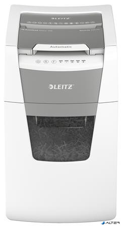 Iratmegsemmisítő, konfetti, 150 lap, LEITZ "IQ AutoFeed Office 150 P4 Pro"