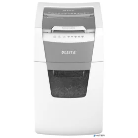   Iratmegsemmisítő, mikrokonfetti, 150 lap, LEITZ "IQ AutoFeed Office 150 P5 Pro"