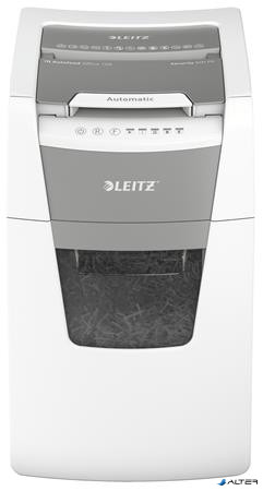 Iratmegsemmisítő, mikrokonfetti, 150 lap, LEITZ "IQ AutoFeed Office 150 P5 Pro"