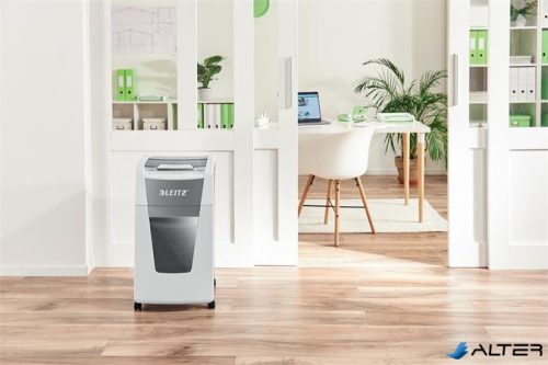 Iratmegsemmisítő, konfetti, 300 lap, LEITZ "IQ AutoFeed Office 300 P4 Pro"