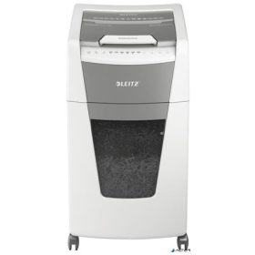   Iratmegsemmisítő, mikrokonfetti, 300 lap, LEITZ "IQ AutoFeed Office 300 P5 Pro"