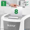 Iratmegsemmisítő, mikrokonfetti, 300 lap, LEITZ "IQ AutoFeed Office 300 P5 Pro"