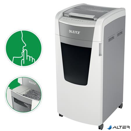 Iratmegsemmisítő, mikrokonfetti, 600 lap, LEITZ "IQ AutoFeed Office 600 P5"