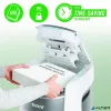 Iratmegsemmisítő, mikrokonfetti, 600 lap, LEITZ "IQ OptiMax Autofeed Office Pro 600 P5"