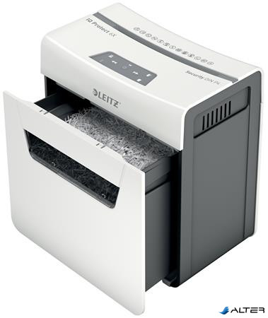 Iratmegsemmisítő, konfetti, 6 lap, LEITZ "IQ Protect 6X"