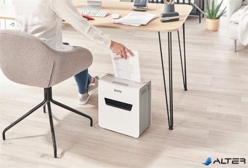 Iratmegsemmisítő, konfetti, 6 lap, LEITZ "IQ Protect 6X"