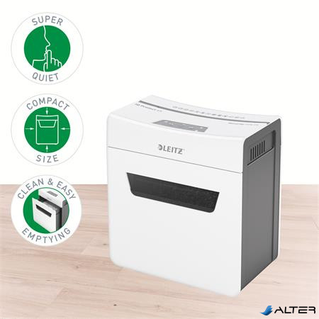 Iratmegsemmisítő, konfetti, 6 lap, LEITZ "IQ Protect 6X"