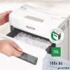 Iratmegsemmisítő, konfetti, 6 lap, LEITZ "IQ Protect 6X"