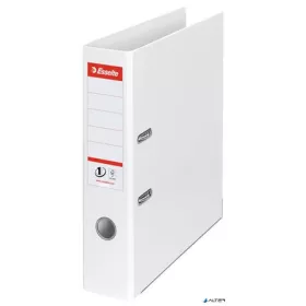   Iratrendező, 75 mm, A4, PP, élvédő sínnel, ESSELTE "Standard", Vivida fehér