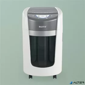   Iratmegsemmisítő, mikrokonfetti, 6 lap, LEITZ "IQ OptiMax Home Office 225 P5"