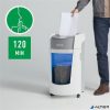 Iratmegsemmisítő, mikrokonfetti, 10 lap, LEITZ "IQ OptiMax P5"