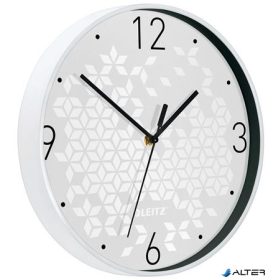 Falióra, 29 cm, LEITZ "Wow", fehér