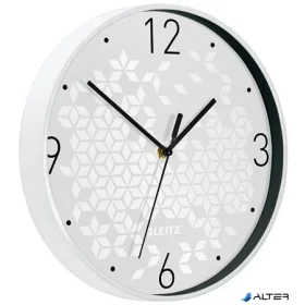 Falióra, 29 cm, LEITZ "Wow", fehér