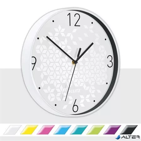 Falióra, 29 cm, LEITZ "Wow", fehér