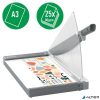 Vágógép, karos, A3, 25 lap, LEITZ "Precision Office Pro"