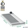 Vágógép, görgős, A4, 8 lap, LEITZ "Precision Home A4"