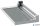 Vágógép, görgős, A4, 10 lap, LEITZ "Precision Home Office A4"