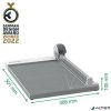 Vágógép, görgős, A4+, 15 lap, LEITZ "Precision Office A4+"
