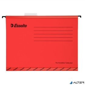   Függőmappa, újrahasznosított karton, A4, ESSELTE "Classic", piros