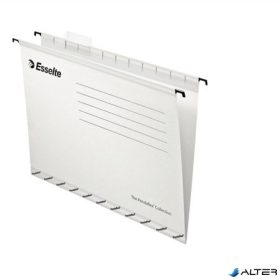   Függőmappa, újrahasznosított karton, A4, ESSELTE "Classic", fehér
