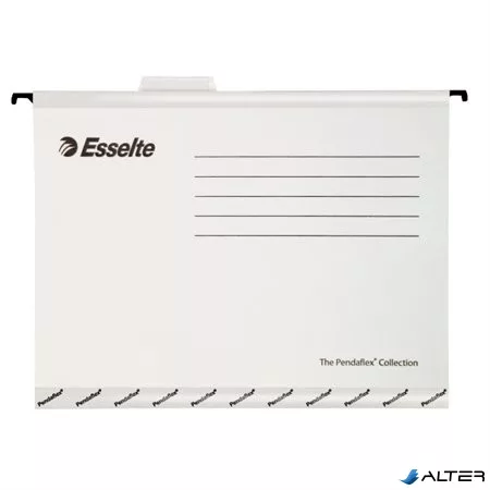 Függőmappa, újrahasznosított karton, A4, ESSELTE "Classic", fehér