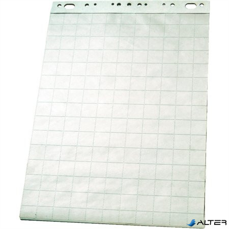 Flipchart papír, sima-kockás, 60x85 cm, 50 lap, ESSELTE
