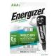 Tölthető elem, AAA mikro, 2x800 mAh, előtöltött, ENERGIZER 'Extreme'