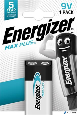 Elem, 9V, 1db, ENERGIZER, "Max Plus"
