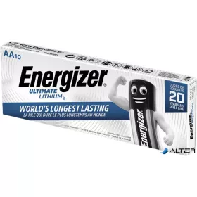   Elem, AA ceruza, 10 db, lítium, ENERGIZER 'Ultimate Lithium'