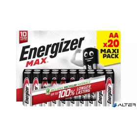 Elem, AA ceruza, 20 db, ENERGIZER "Max"