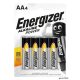 Elem, AA ceruza, 4 db, ENERGIZER "Alkaline Power"
