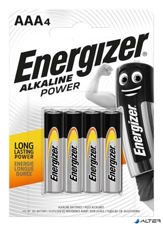 Elem, AAA mikro, 4 db, ENERGIZER 'Alkaline Power'