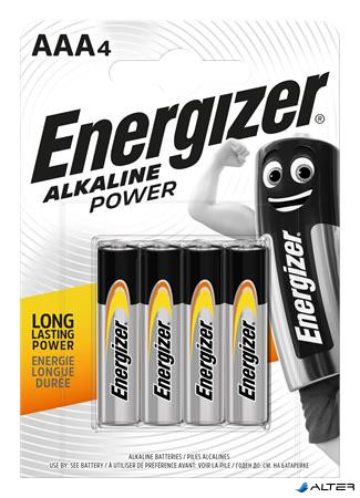 Elem, AAA mikro, 4 db, ENERGIZER "Alkaline Power"