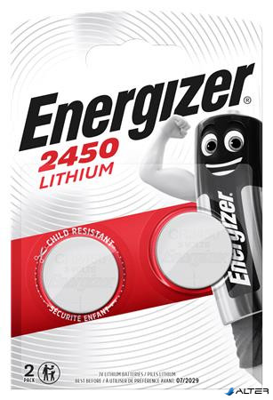Gombelem, líthium, CR2450, 2 db, ENERGIZER