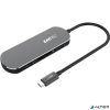 USB elosztó-HUB, USB-C/USB 3.1/HDMI/SD kártya, EMTEC "T650C"