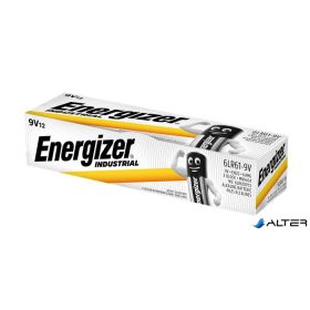 Elem, 9V, 12 db, ENERGIZER 'Alkaline Industrial'