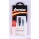 USB kábel, USB-A - Lightning (Apple), 1,2m, ENERGIZER, fekete
