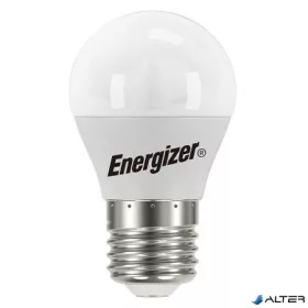   LED izzó, E27, golf gömb, 4,9W (40W), 470lm, 3000K, ENERGIZER