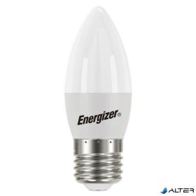 LED izzó, E27, gyertya, 4,9W (40W), 470lm, 3000K, ENERGIZER