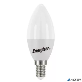 LED izzó, E14, gyertya, 4,9W (40W), 470lm, 4000K, ENERGIZER