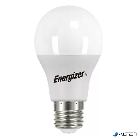 LED izzó, E27, normál gömb, 4,9W (40W), 470lm, 3000K, ENERGIZER