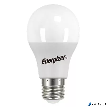 LED izzó, E27, normál gömb, 8,8W (60W), 806lm, 3000K, ENERGIZER