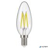 LED izzó, E14, filament gyertya, 4W (40W), 470lm, 2700K, ENERGIZER