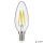 LED izzó, E14, filament gyertya, 4W (40W), 470lm, 2700K, ENERGIZER
