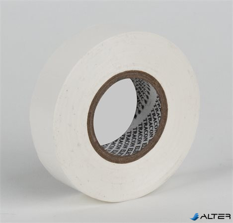 PVC szigetelőszalag, 20 m x 19 mm, fehér