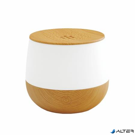 Aroma diffúzor, "Lotus", világosbarna-fehér