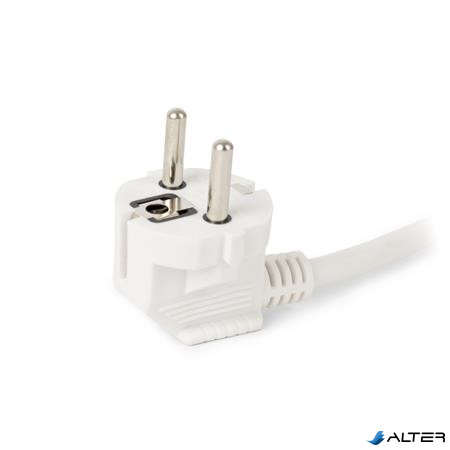 Elosztósor, 5 aljzat, 3 m, ENTAC, fehér