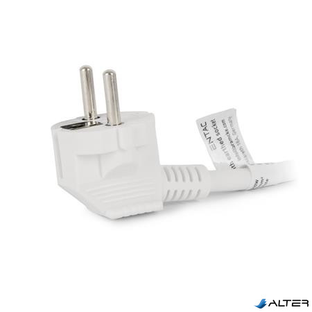 Hosszabbító, lengőaljzat, 10m, ENTAC, fehér