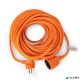 Hosszabbító, lengőaljzat, 20m, ENTAC, narancs