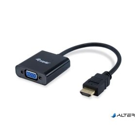 Adapter, HDMI-VGA átalakító, EQUIP
